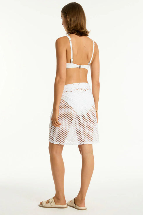 Sea Level Castaway Mid Lnth Mesh Wrap Ot